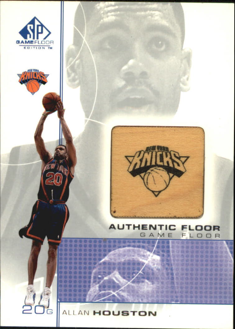 2000-01 SP Game Floor Authentic Floor #AH2 Allan Houston