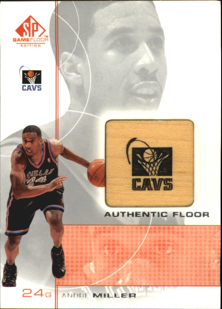 2000-01 SP Game Floor Authentic Floor #AM Andre Miller