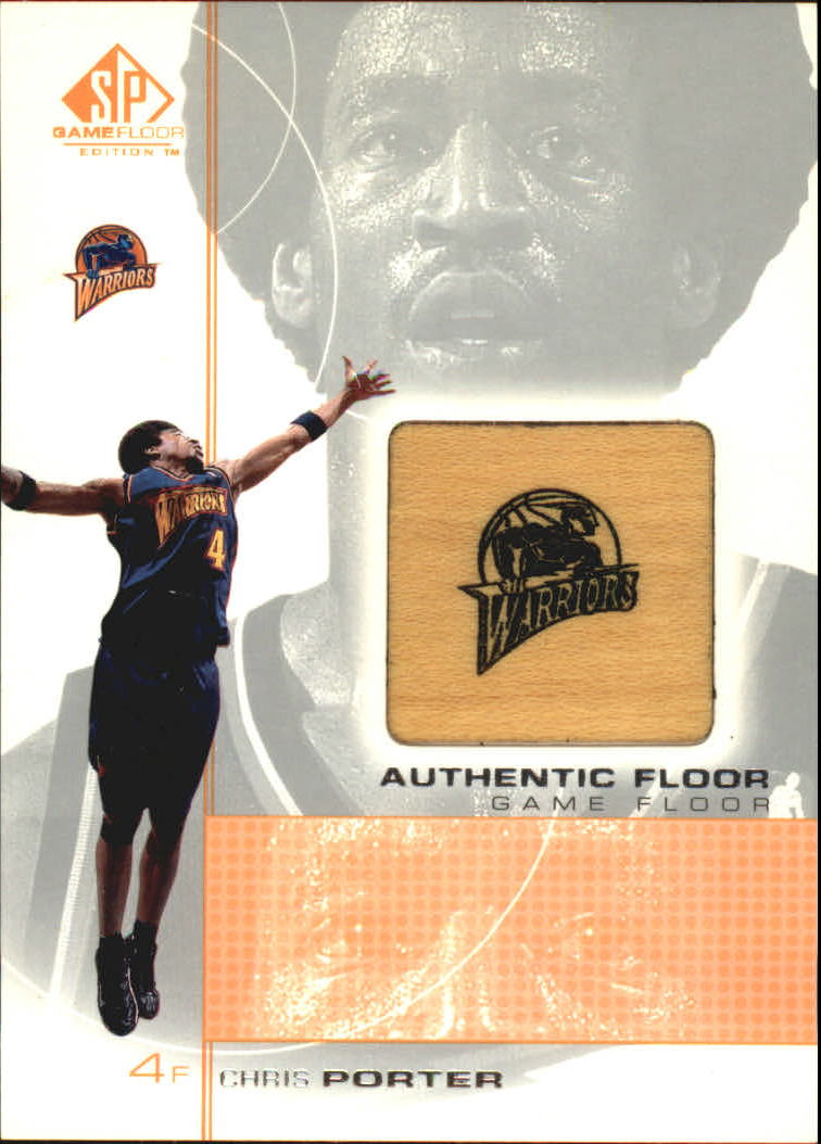 2000-01 SP Game Floor Authentic Floor #CP Chris Porter