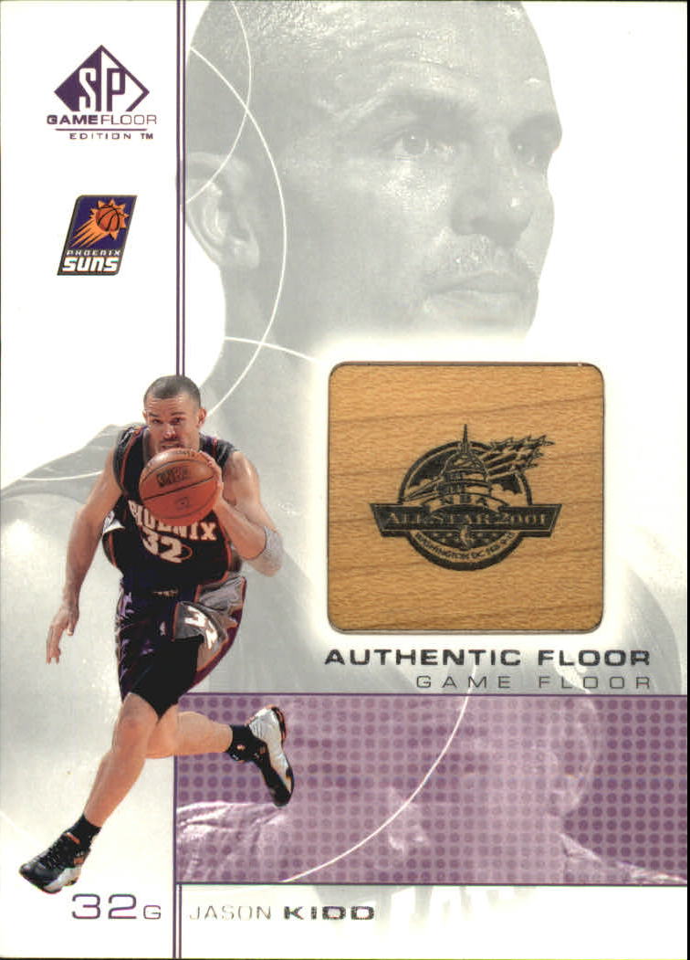 2000-01 SP Game Floor Authentic Floor #JK Jason Kidd