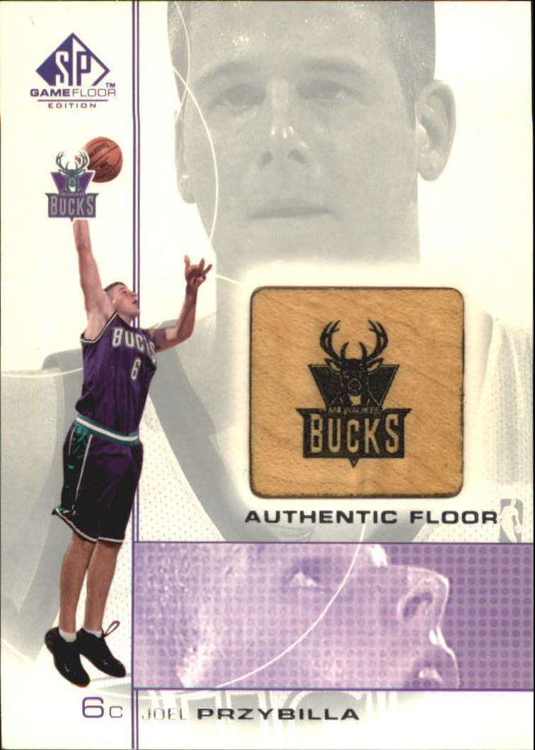 2000-01 SP Game Floor Authentic Floor #JP Joel Przybilla