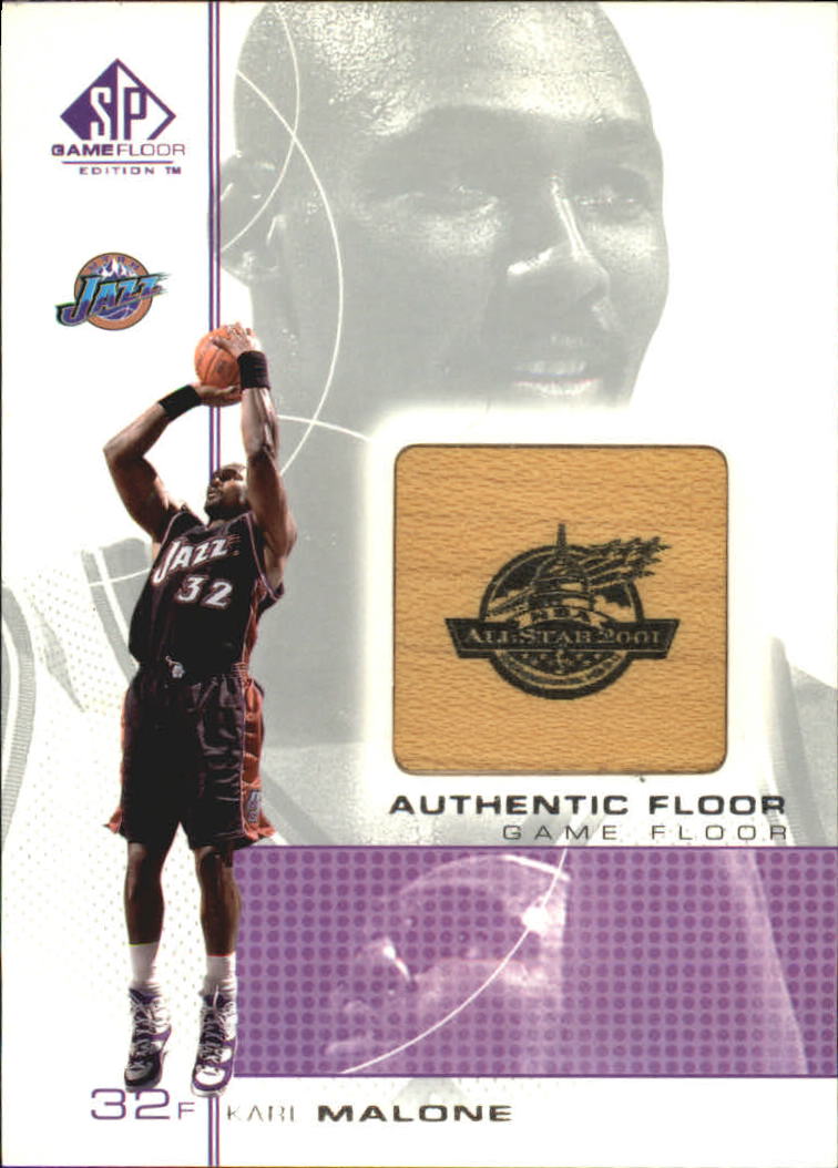 2000-01 SP Game Floor Authentic Floor #KA Karl Malone