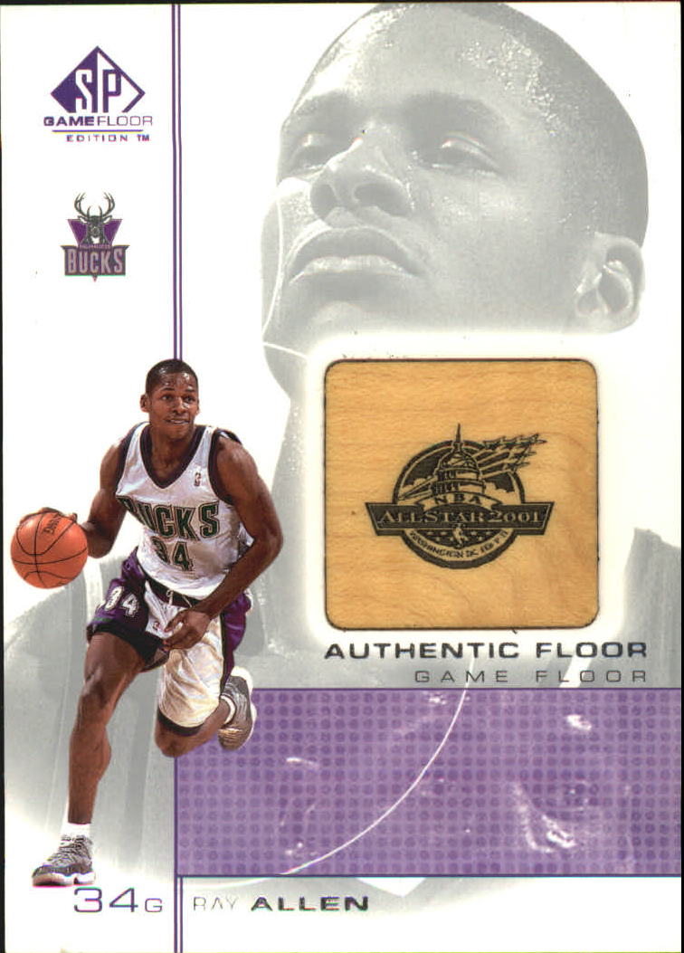 2000-01 SP Game Floor Authentic Floor #RA Ray Allen