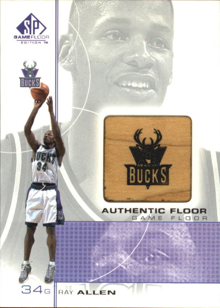 2000-01 SP Game Floor Authentic Floor #RA2 Ray Allen AS
