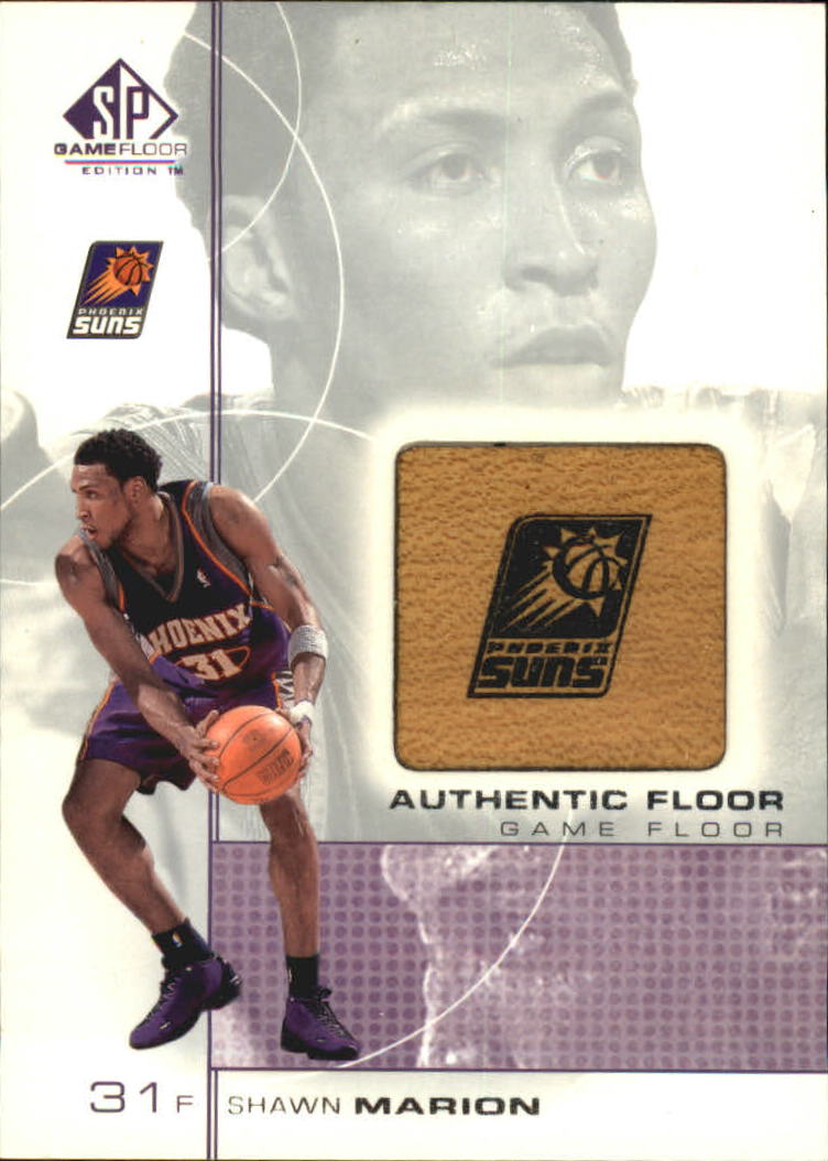 2000-01 SP Game Floor Authentic Floor #SH Shawn Marion