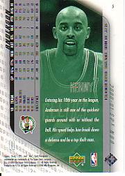 2000-01 SPx #5 Kenny Anderson back image