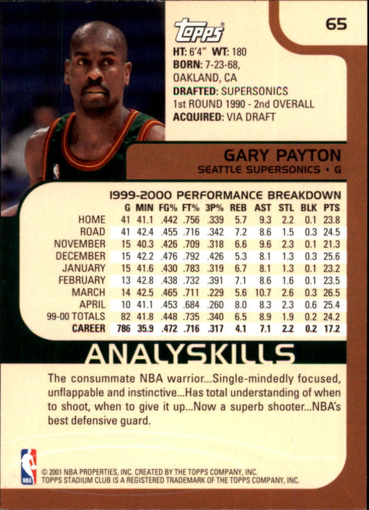 Gary Payton cards (1991-2022) Sonics Heat Lakers Bucks - You Choose - Picture 145 of 258