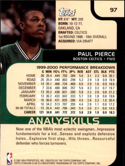 Paul Pierce cards (1999-2021) Celtics Nets - You Choose - Bild 35 von 360