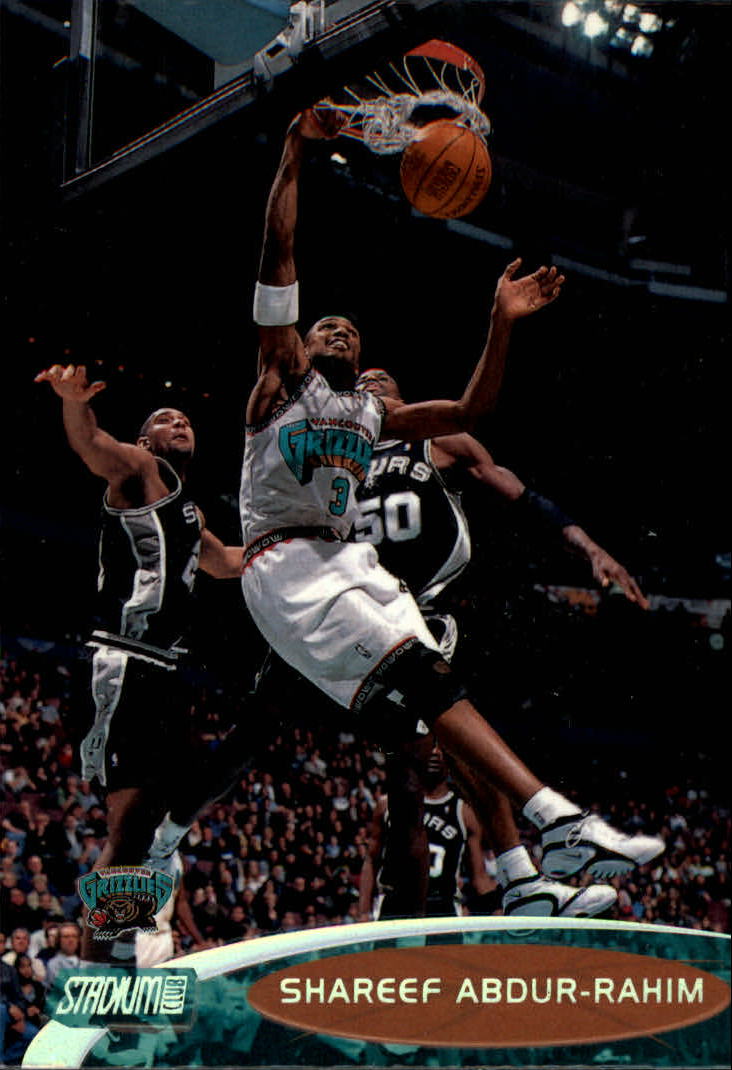 2000-01 Stadium Club #111 Shareef Abdur-Rahim - NM-MT+