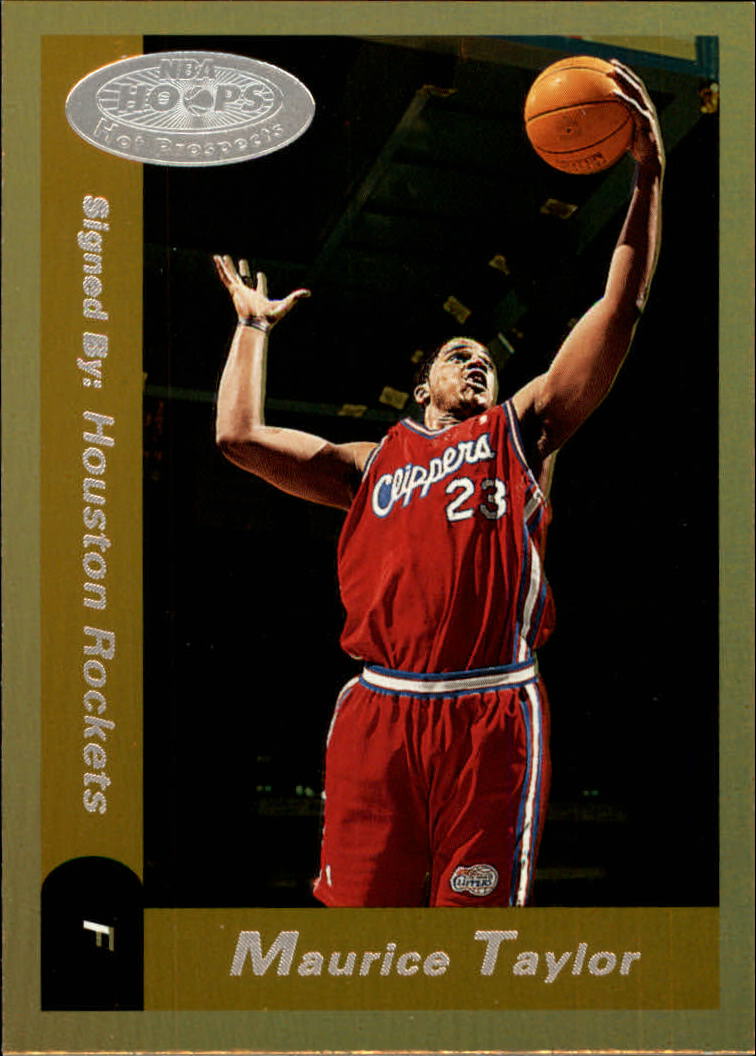 2000-01 Hoops Hot Prospects #43 Maurice Taylor