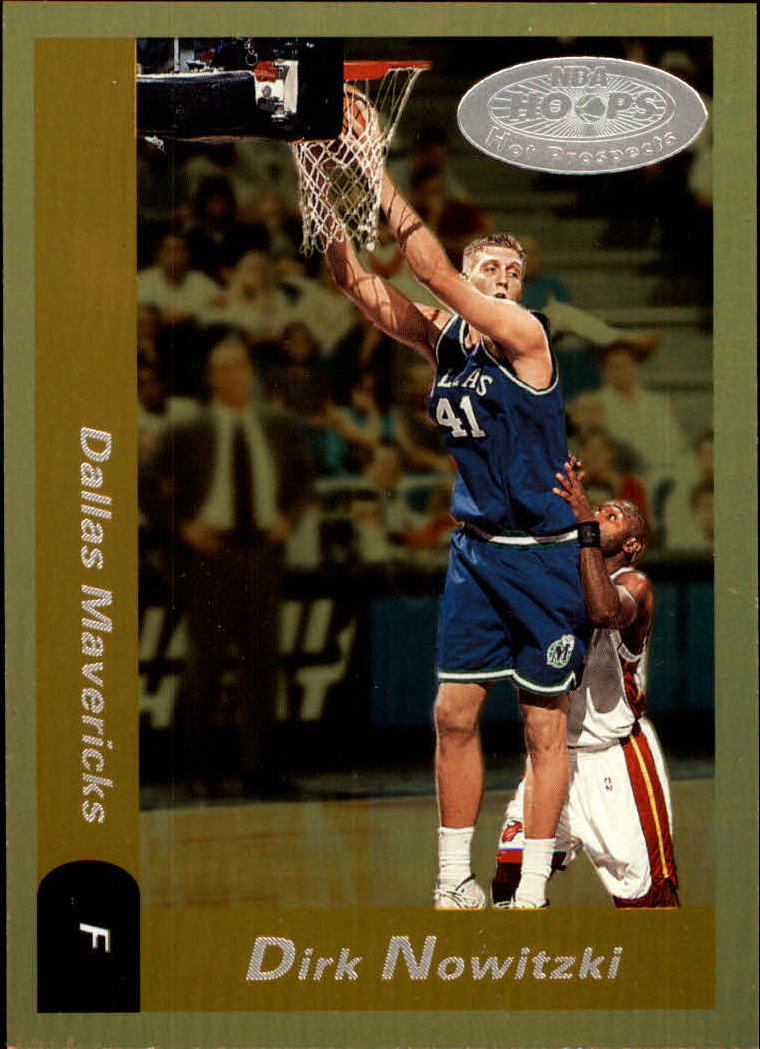 2000-01 Hoops Hot Prospects #45 Dirk Nowitzki