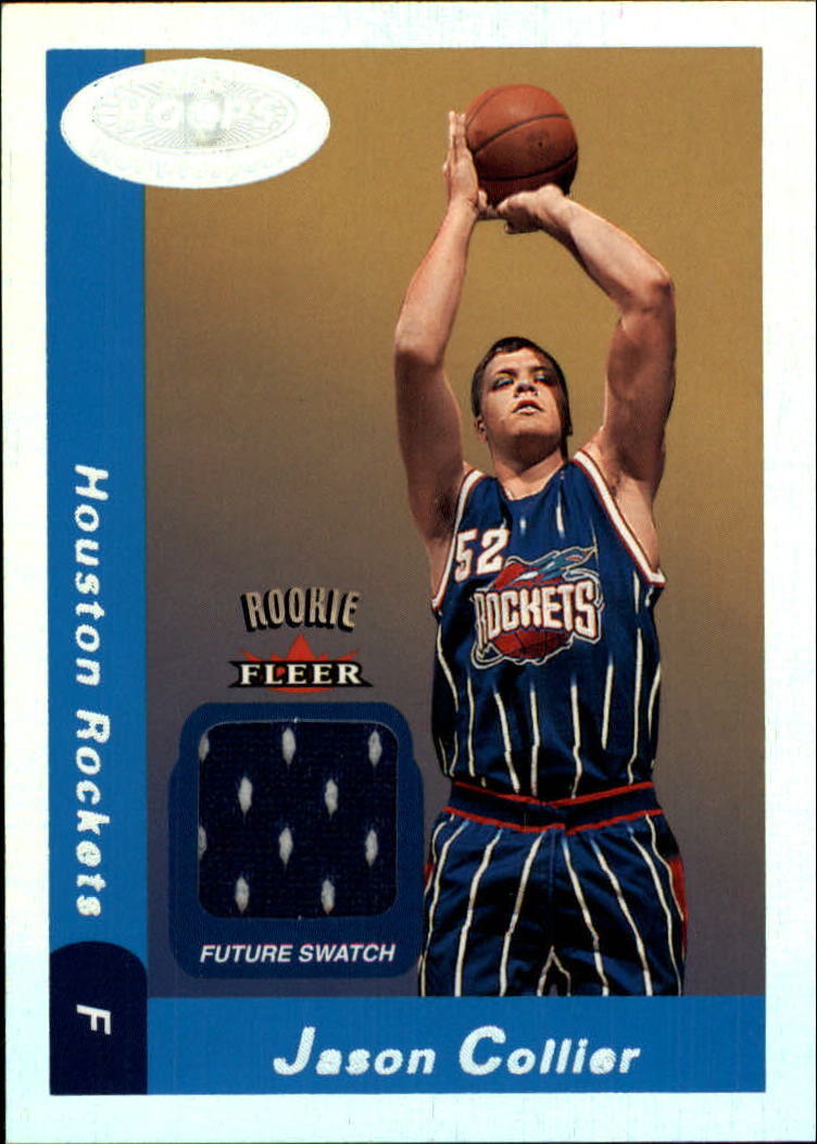 2000-01 Hoops Hot Prospects #138 Jason Collier JSY RC