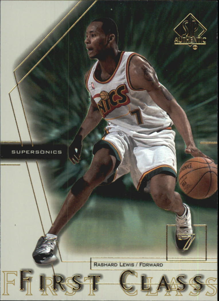 2000-01 SP Authentic First Class #FC5 Rashard Lewis