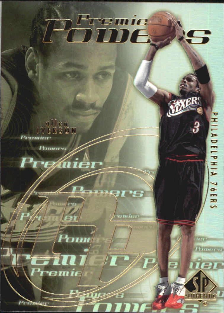 2000-01 SP Authentic Premier Powers #P2 Allen Iverson