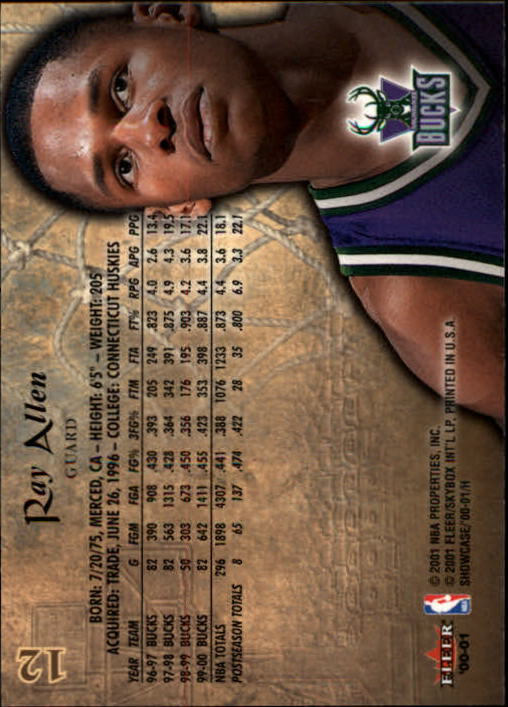Ray Allen cards (1997-2021) Bucks Celtics Sonics Heat - Picture 93 of 349
