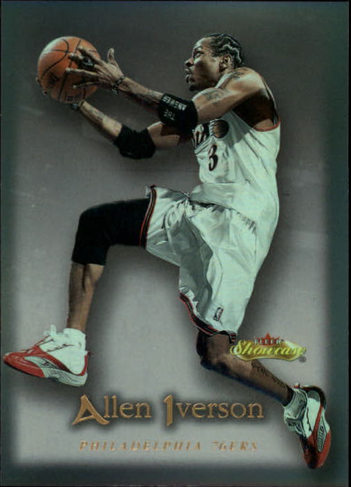 その他 2000 Fleer Allen Iverson Autographics 2000 Fleer Autographs Allen Iverson Signed Card - PSA EX-MT