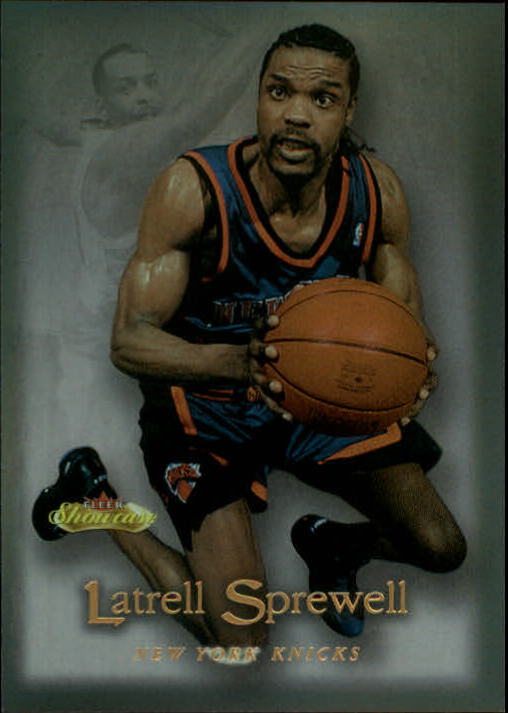 2000-01 Fleer Showcase #45 Latrell Sprewell