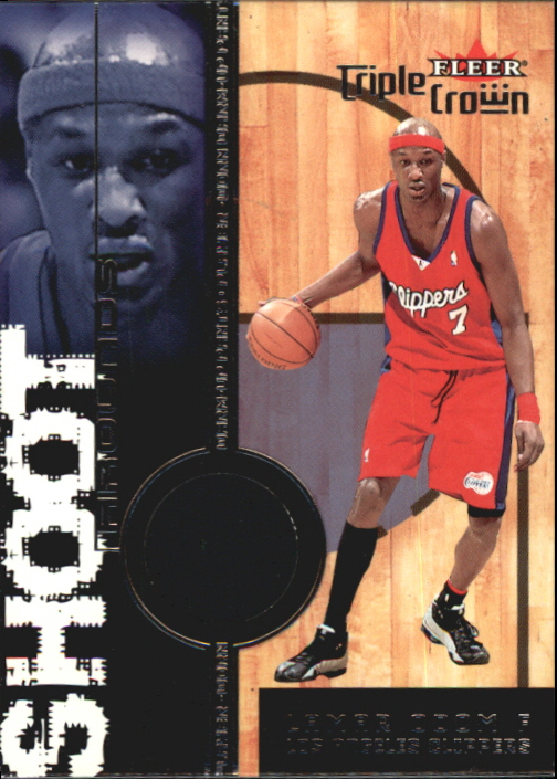 2000-01 Fleer Triple Crown Shoot Arounds #13 Lamar Odom
