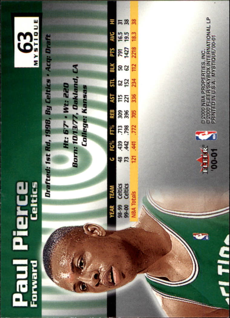 Paul Pierce cards (1999-2021) Celtics Nets - You Choose - Bild 29 von 360