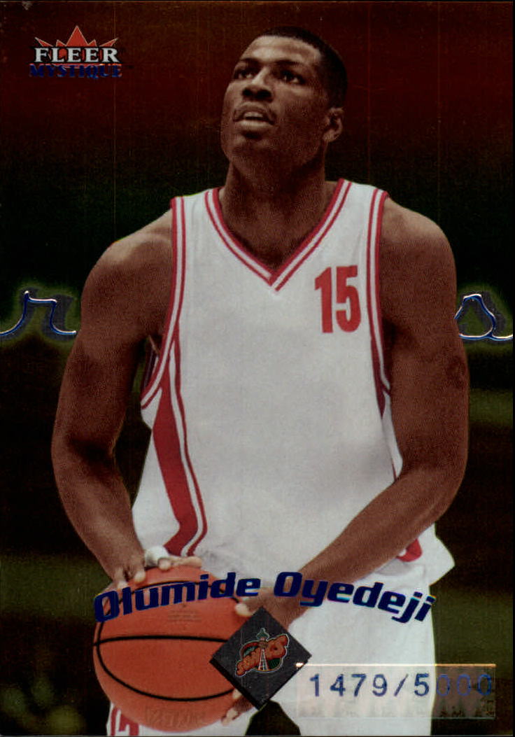 2000-01 Fleer Mystique #133 Olumide Oyedeji F RC
