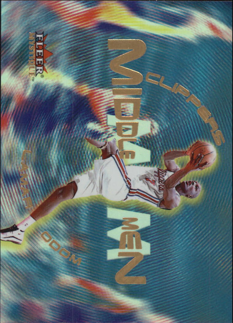 2000-01 Fleer Mystique Middle Men #10 Lamar Odom