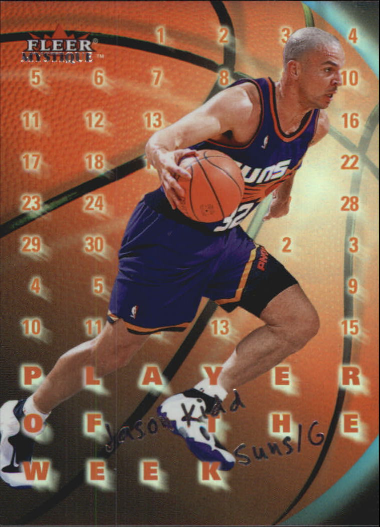 2000-01 Fleer Mystique Player of the Week #7 Jason Kidd