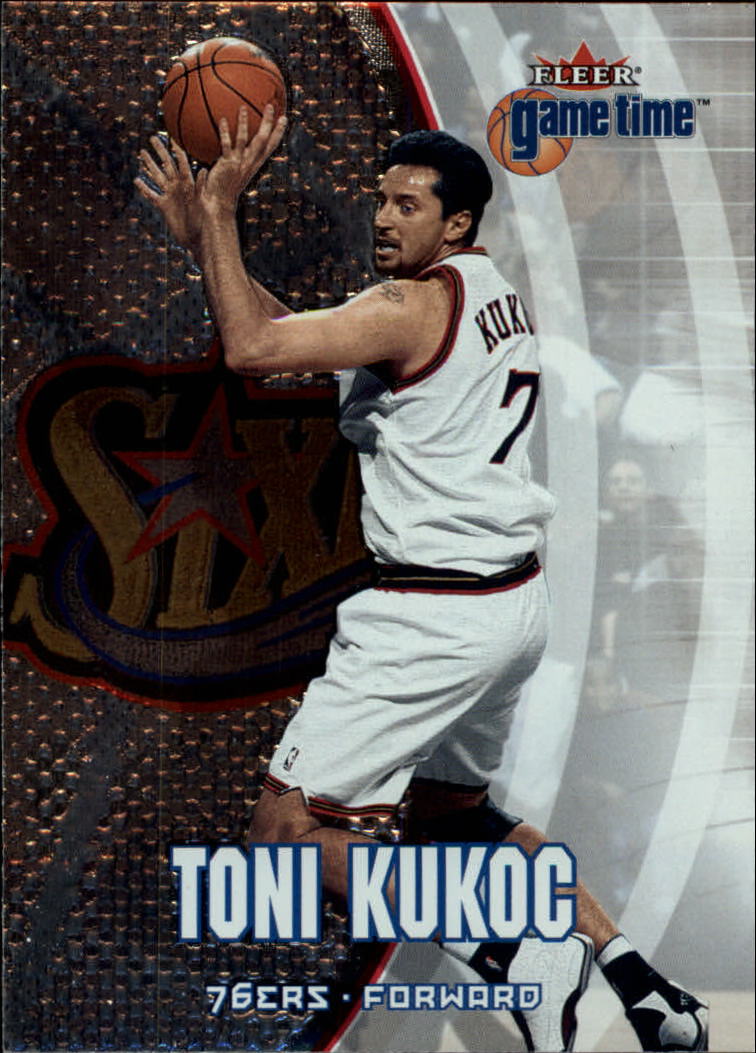 2000-01 Fleer Game Time #4 Toni Kukoc
