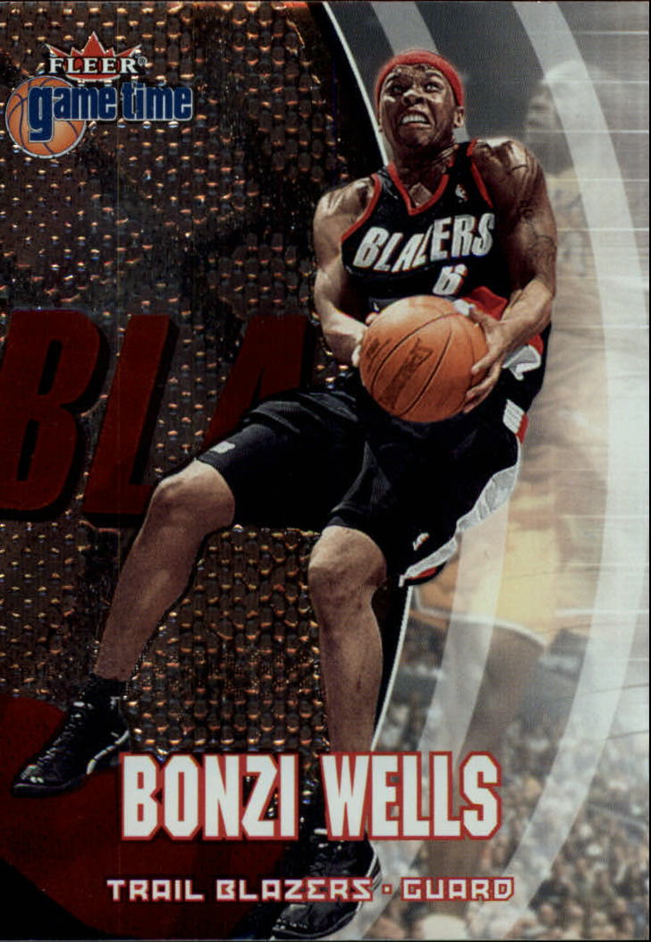2000-01 Fleer Game Time #5 Bonzi Wells