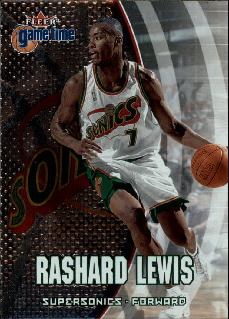 2000-01 Fleer Game Time #6 Rashard Lewis