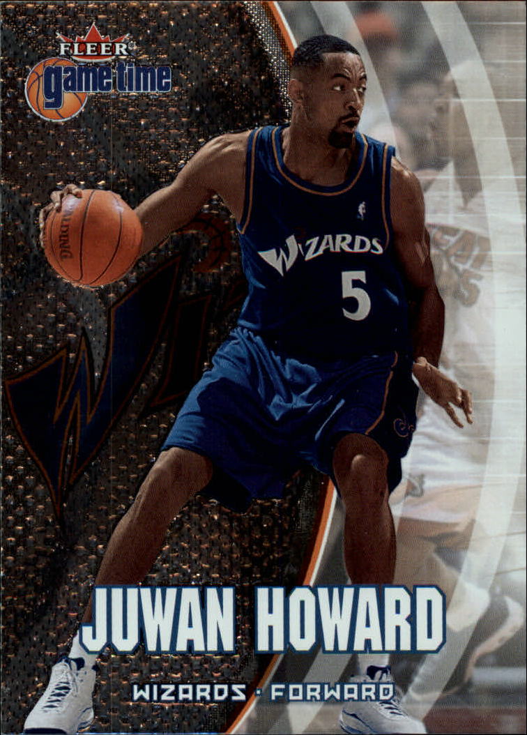 2000-01 Fleer Game Time #8 Juwan Howard