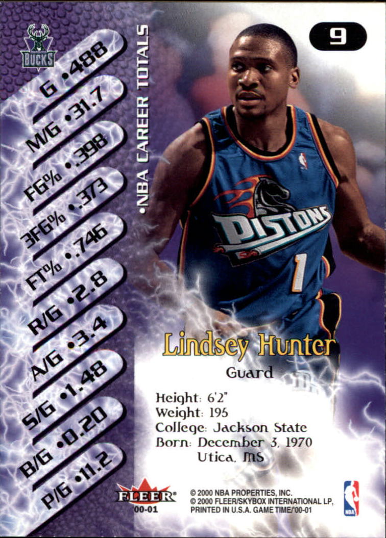 A0580- 2000-01 Fleer Game Time Basketball #s 1-120 -You Pick- 15+ FREE US SHIP - Picture 19 of 231