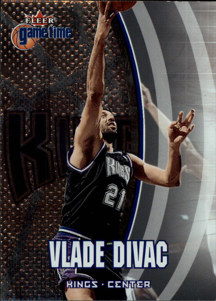 2000-01 Fleer Game Time #15 Vlade Divac