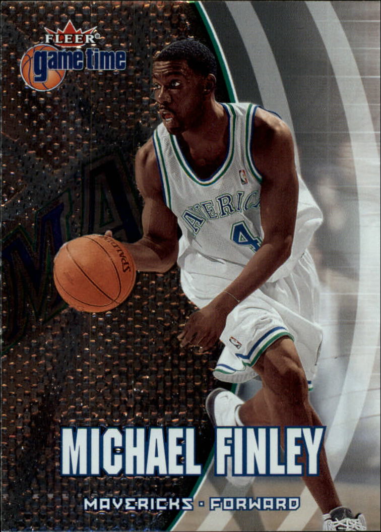2000-01 Fleer Game Time #16 Michael Finley