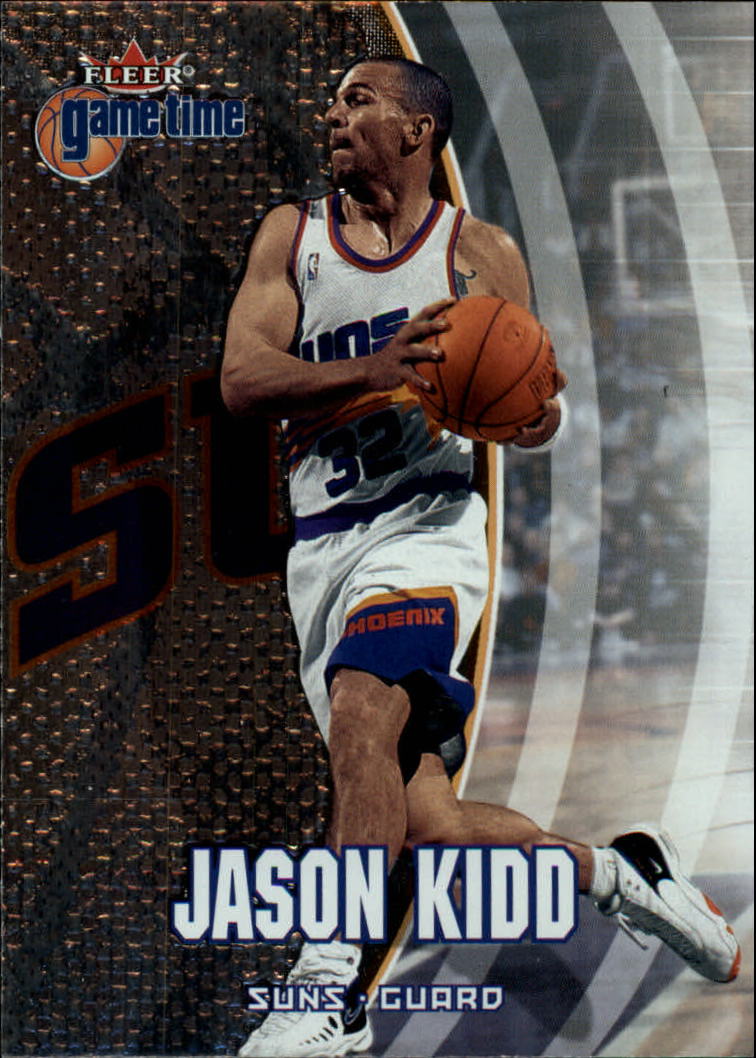 2000-01 Fleer Game Time #18 Jason Kidd