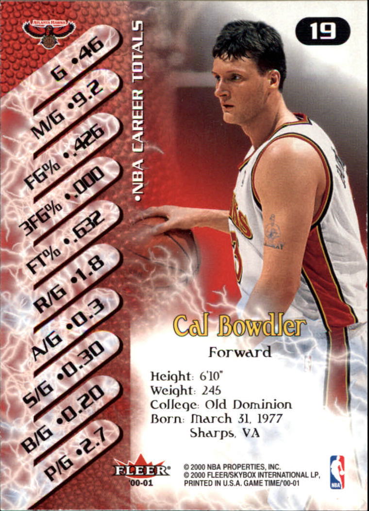 A0580- 2000-01 Fleer Game Time Basketball #s 1-120 -You Pick- 15+ FREE US SHIP - Picture 39 of 231
