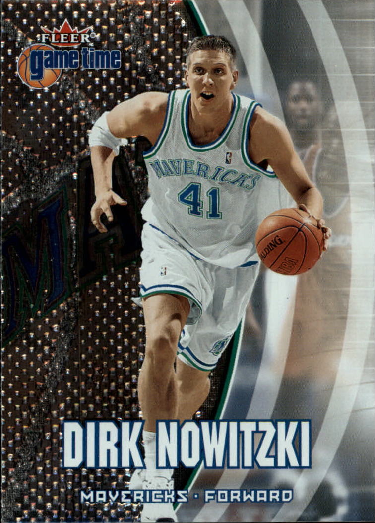 2000-01 Fleer Game Time #20 Dirk Nowitzki