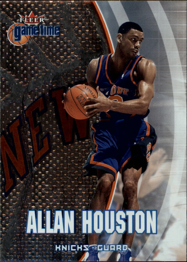 2000-01 Fleer Game Time #22 Allan Houston