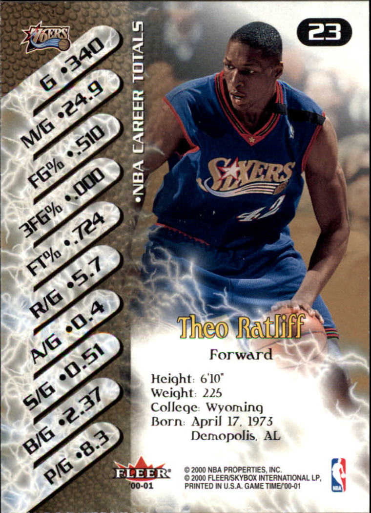 A0580- 2000-01 Fleer Game Time Basketball #s 1-120 -You Pick- 15+ FREE US SHIP - Picture 47 of 231