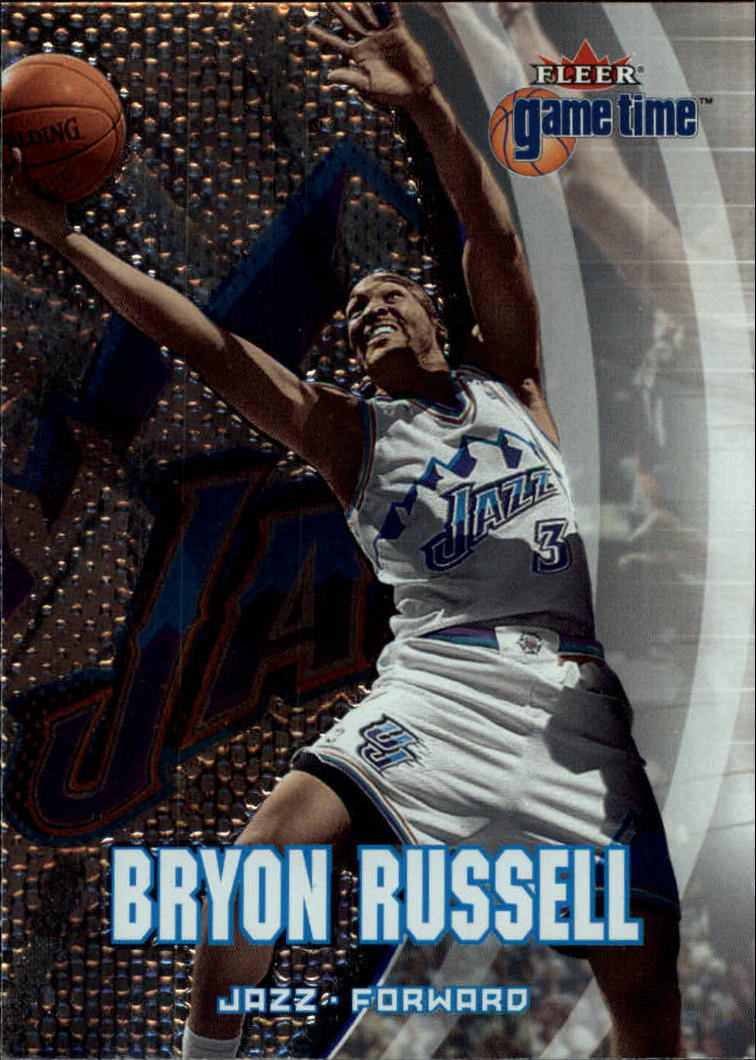 2000-01 Fleer Game Time #27 Bryon Russell