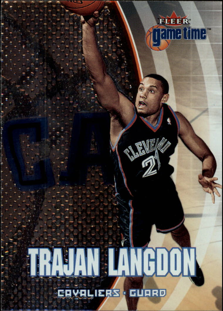2000-01 Fleer Game Time #29 Trajan Langdon