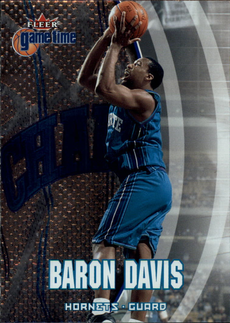 2000-01 Fleer Game Time #30 Baron Davis