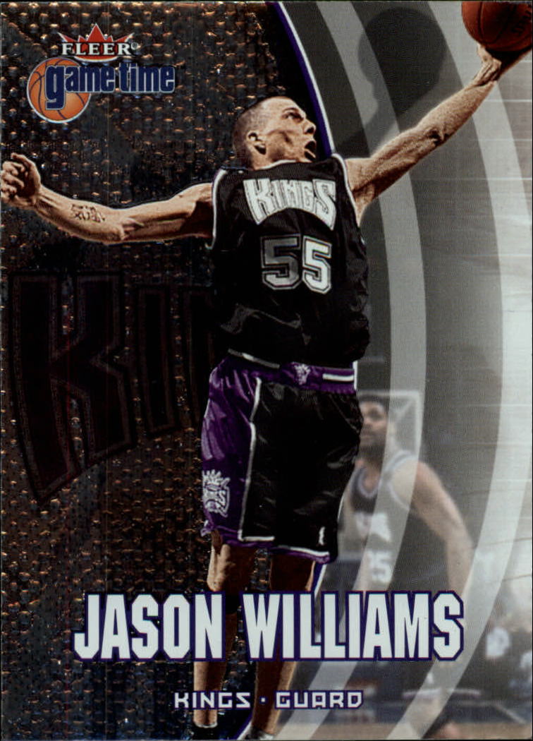 2000-01 Fleer Game Time #38 Jason Williams