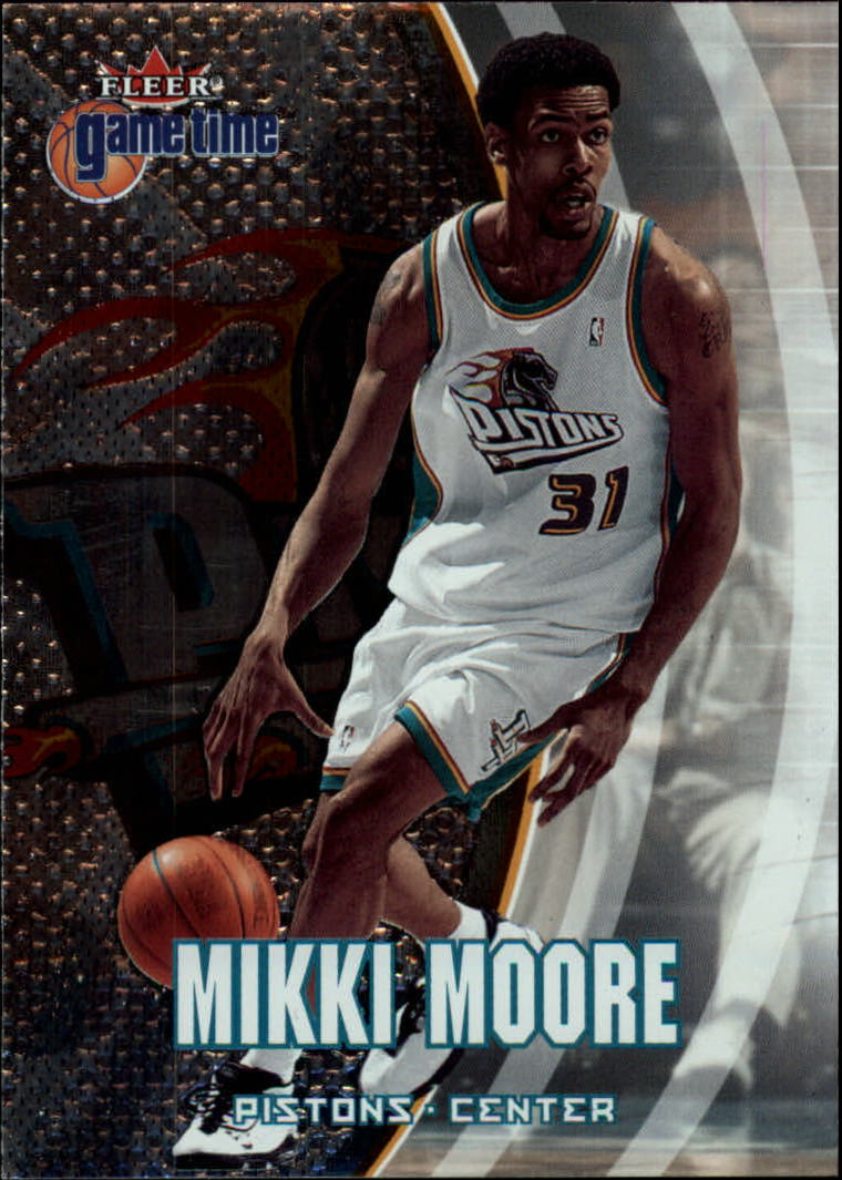 2000-01 Fleer Game Time #39 Mikki Moore RC