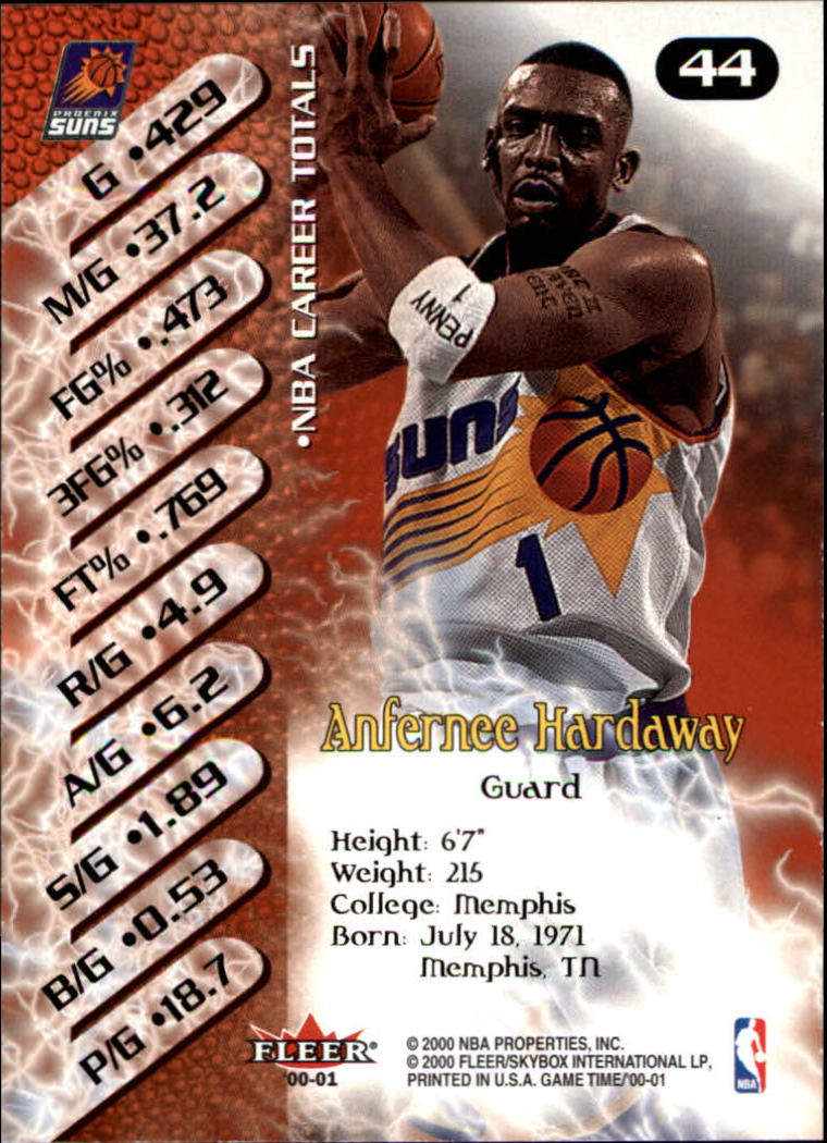 A0580- 2000-01 Fleer Game Time Basketball #s 1-120 -You Pick- 15+ FREE US SHIP - Picture 89 of 231