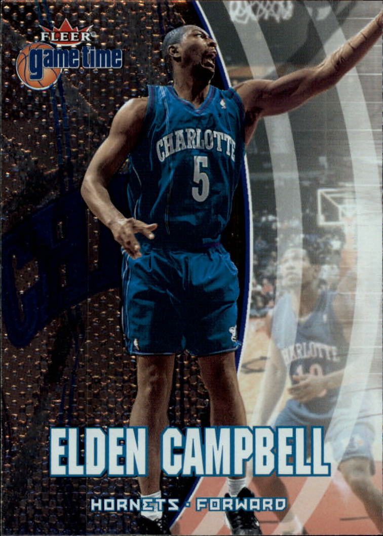 2000-01 Fleer Game Time #49 Elden Campbell