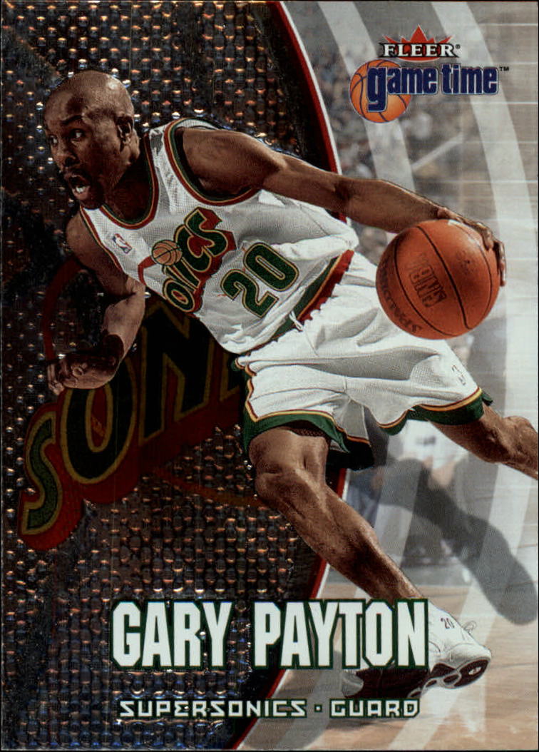 2000-01 Fleer Game Time #52 Gary Payton