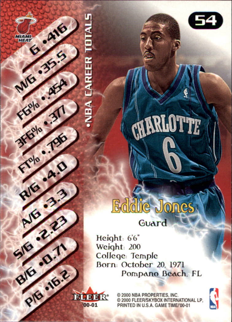 A0580- 2000-01 Fleer Game Time Basketball #s 1-120 -You Pick- 15+ FREE US SHIP - Picture 109 of 231