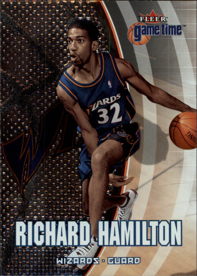 2000-01 Fleer Game Time #56 Richard Hamilton