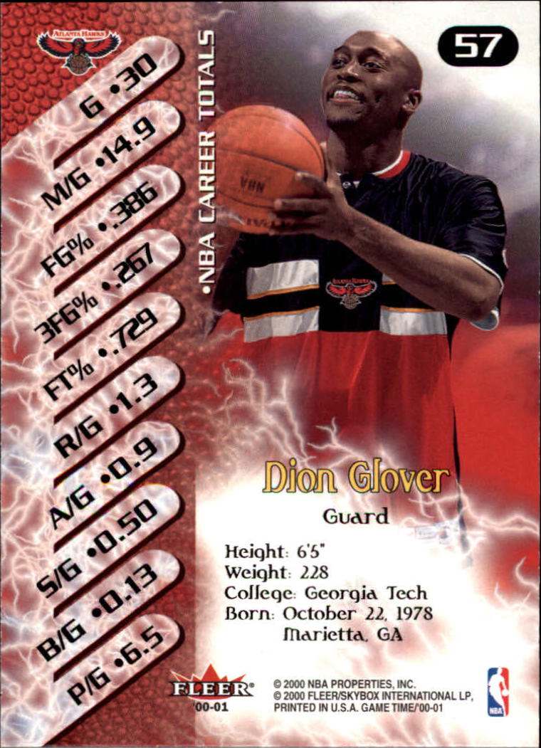 A0580- 2000-01 Fleer Game Time Basketball #s 1-120 -You Pick- 15+ FREE US SHIP - Picture 115 of 231