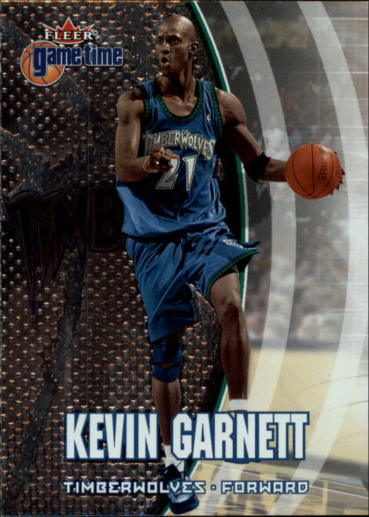 2000-01 Fleer Game Time #59 Kevin Garnett